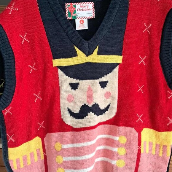 merry  christmas womens top  vest - Picture 7 of 8